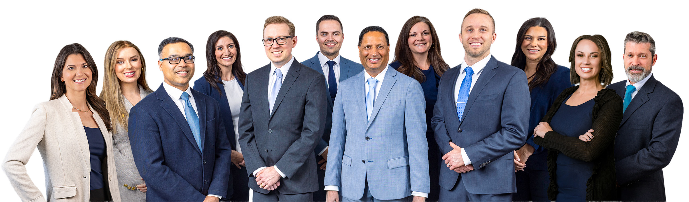 Midwest Sleep, Sinus, & Allergy Care Team. Ten smiling providers